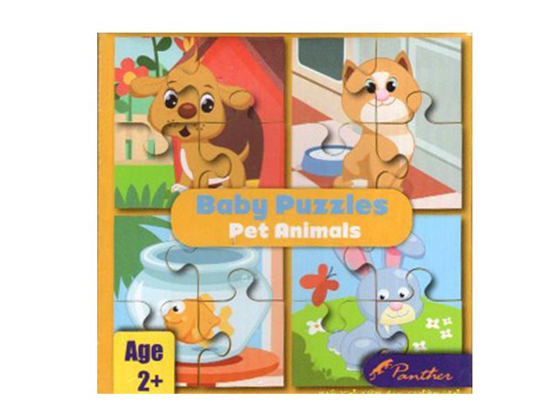 BABY PUZZLE- PETS/TRANSPORT/SEA ANIM/SAFARI