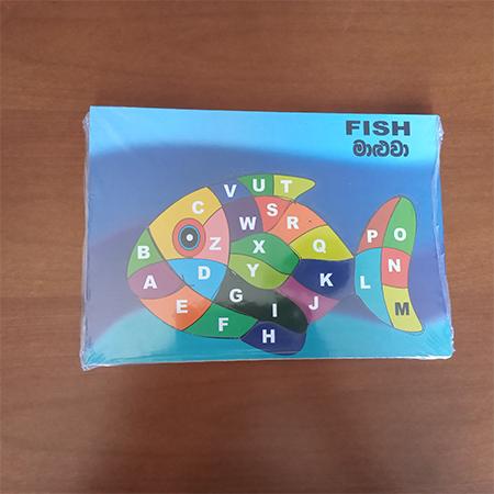 WOODEN PUZZLE - Fish