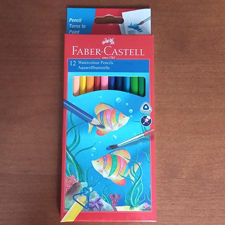 FABER CASTELL 12 COLOUR PENCIL