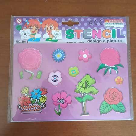 STENCIL - Flowers