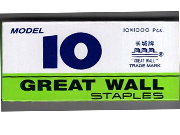 STAPLES PIN - NO 10 - GREAT WALL