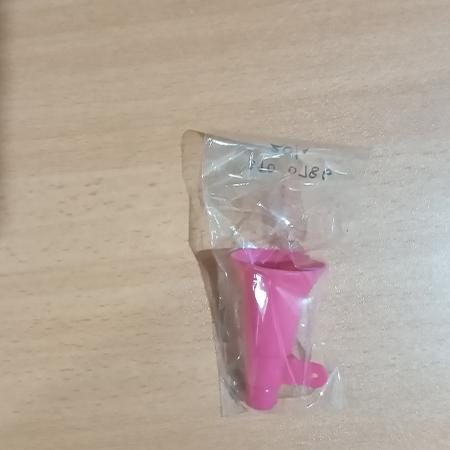 PLASTIC VIZIL - Pink