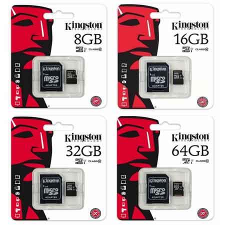 KINGSTON MICRO SD 16GB CLASS 10