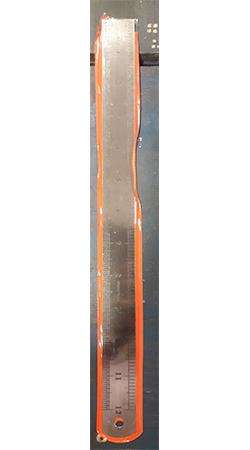 STEEL RULER - 12" INCHES/SUP