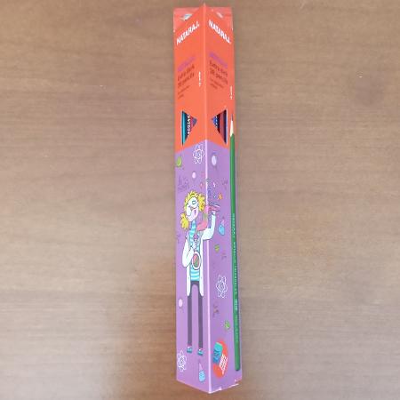 NATARAJ TRIANGLE METALLIC PENCIL - 2B - (1 PCS)