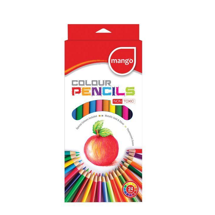 MANGO COLOURING PASTELS 24 COLOURS