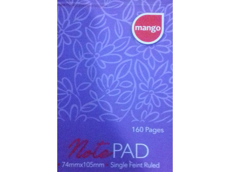 NOTE BOOK - MANGO 160PGS