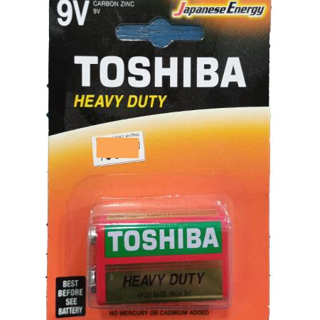 TOSHIBA BATTERIES - 9V HEAVY DUTY